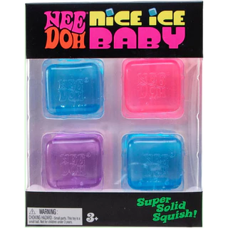 ⭐พร้อมส่งกรุงเทพฯ⭐ NeeDoh Nice Ice Baby ของเล่นบีบคลายเครียด สกุชชี่นุ่มนิ่ม ของเล่นฝึกสมาธิ ของเล่นเด็ก พกพาง่าย