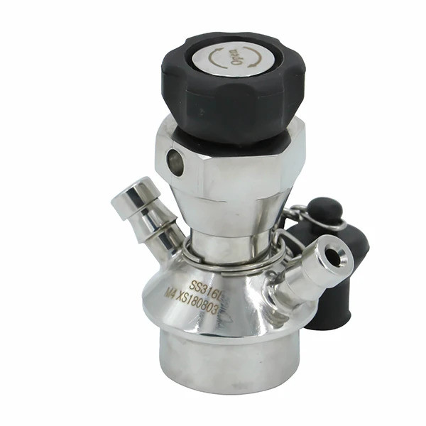 Well-made สแตนเลสสุขาภิบาล Sampling วาล์ว Tc 2 "Ss316 สุขอนามัย Sampling เข็มวาล์ว Manuel Tri Clamp 