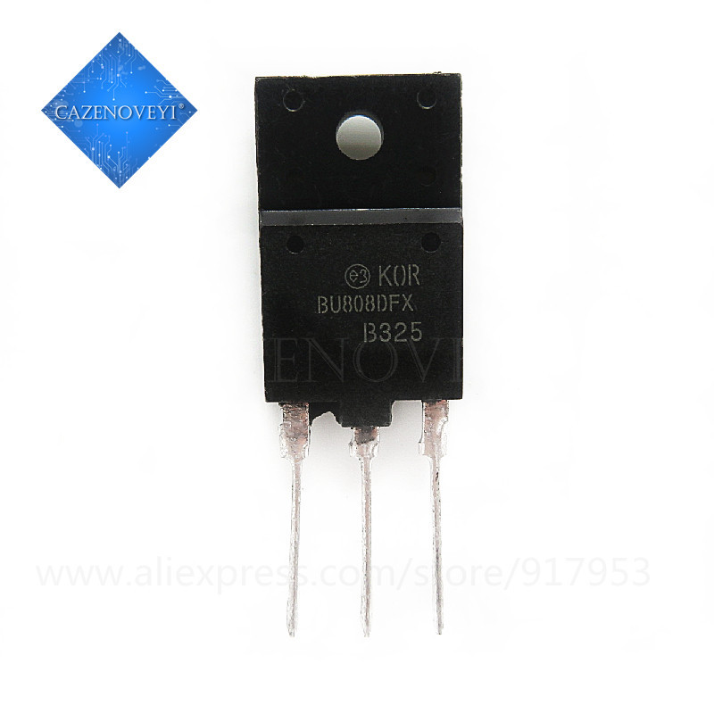 ชิป BU808DFX BU808DF BU808 TO-3PF 10 ชิ้น