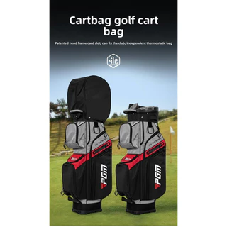 ถุงกอล์ฟ PGM GOLF QB134 | 14 Way สีดํา สีเทา PU Unisex