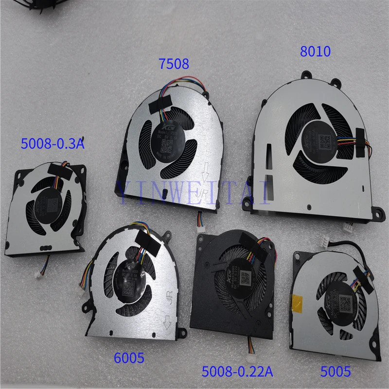 HUI พัดลมใหม่สําหรับ BeelinK EQ12 EQ12 Pro N305 N100 GTR5 SEI8 SER4 3750H SER5 Pro Max GK55 LZX Seri
