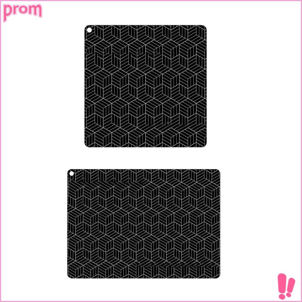 จัดส่งจากประเทศไทย ตัวป้องกันแผ่นอบเหนี่ยวนําPROM, แผ่นรอง Cooktop ซิลิโคนกันลื่น, แผ่นรองเตาแม่เหล็กไฟฟ้ากันน้ําป้องกันทนไฟ