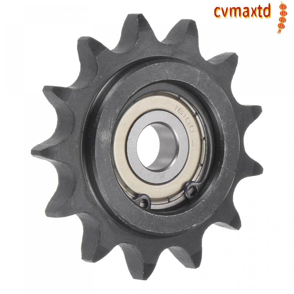 ICVMAX นูน Idler Gear, 13 ฟัน 10 มม.Bore 1/2 "Pitch Chain Idler Sprocket, ใส่ C45 เหล็กคาร์บอน Tensi