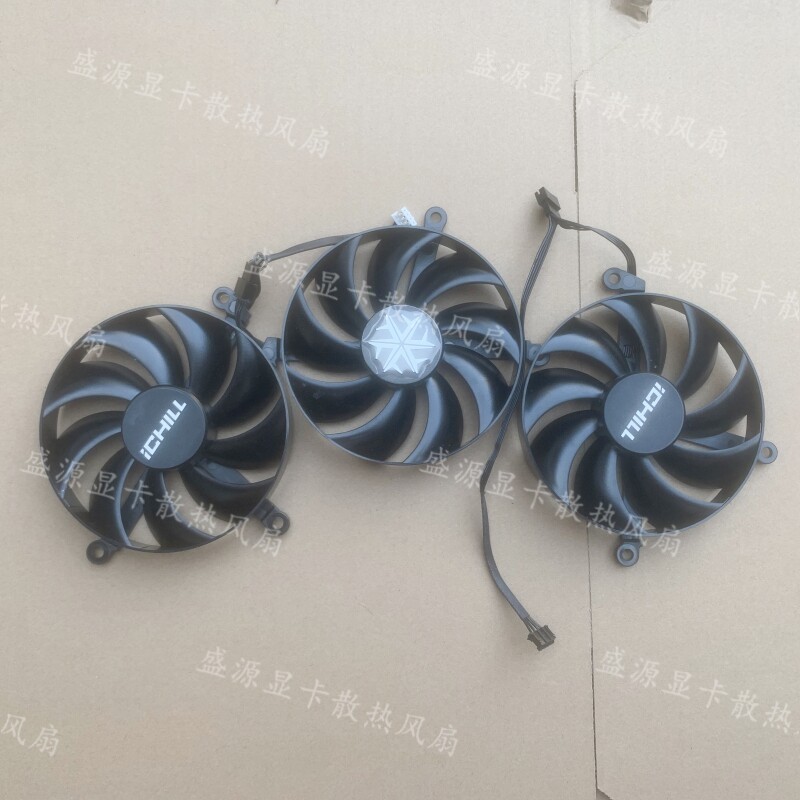 Yingzhong/LNNO3D RTX 4090 Ice Dragon Super Edition 24G GDDR6X เกมกราฟิกการ์ดพัดลมระบายความร้อน