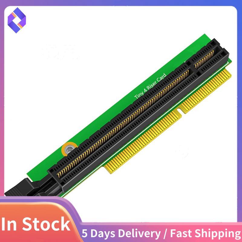 สําหรับ ThinkCentre M910q, M910x, M910t ใช้งานร่วมกับ Tiny4 PCI-E Riser การ์ดอะแดปเตอร์เครือข่ายการ์