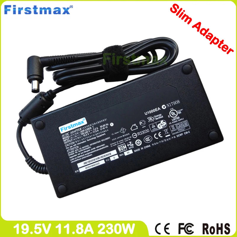 230W 19.5V 11.8A แล็ปท็อปอะแดปเตอร์ชาร์จสําหรับ MSI GE73 8RF MS-17C5 GE75 Raider 10SE 10SF 8RF MS-17