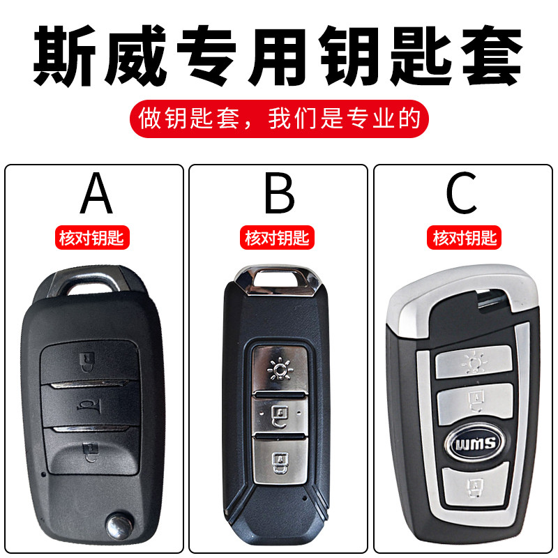 ใหม่เฉพาะ SWX7 เคสกุญแจ SWM/g01 G01FF g05/x3 หนังแท้รถธุรกิจรีโมทคอนโทรลกรณีหัวเข็มขัด