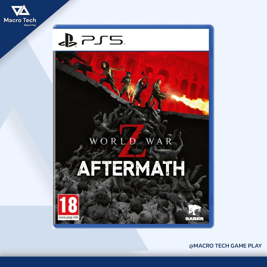 แผ่นเกม PS5 : World War Z Aftermath [R2/EU] [มือ1] สินค้าพร้อมส่ง [World War Z Aftermath PS4]