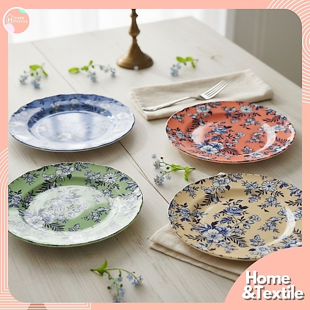 【พร้อมส่ง】Johnson brothers จานเซรามิค , ชั้นวางขนม ,ชุดจิบชา | Devon cottage