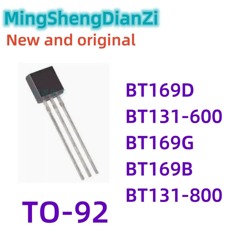 10PCS BT131-800 BT131-600 bt169d bt169b bt169g to92 Field Effect ทรานซิสเตอร์