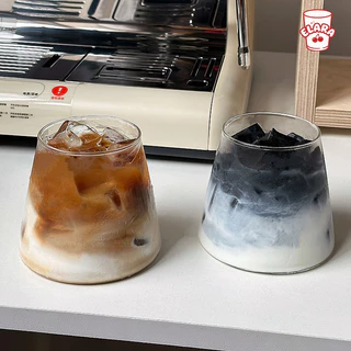 แก้วทรงกรวยกลับใสเรียบ แก้วน้ำมะนาว น้ำผลไม้ ค็อกเทล กาแฟเย็น สไตล์มินิมอลโฮมคาเฟ่ พร้อมส่ง