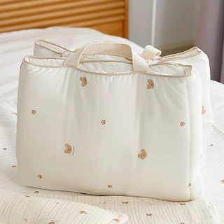 Lieto ที่นอนเด็ก ที่นอนเด็กอนุบาลแบบพกพา น้ำหนักเบา พับได้ Organic Bamboo and Cotton