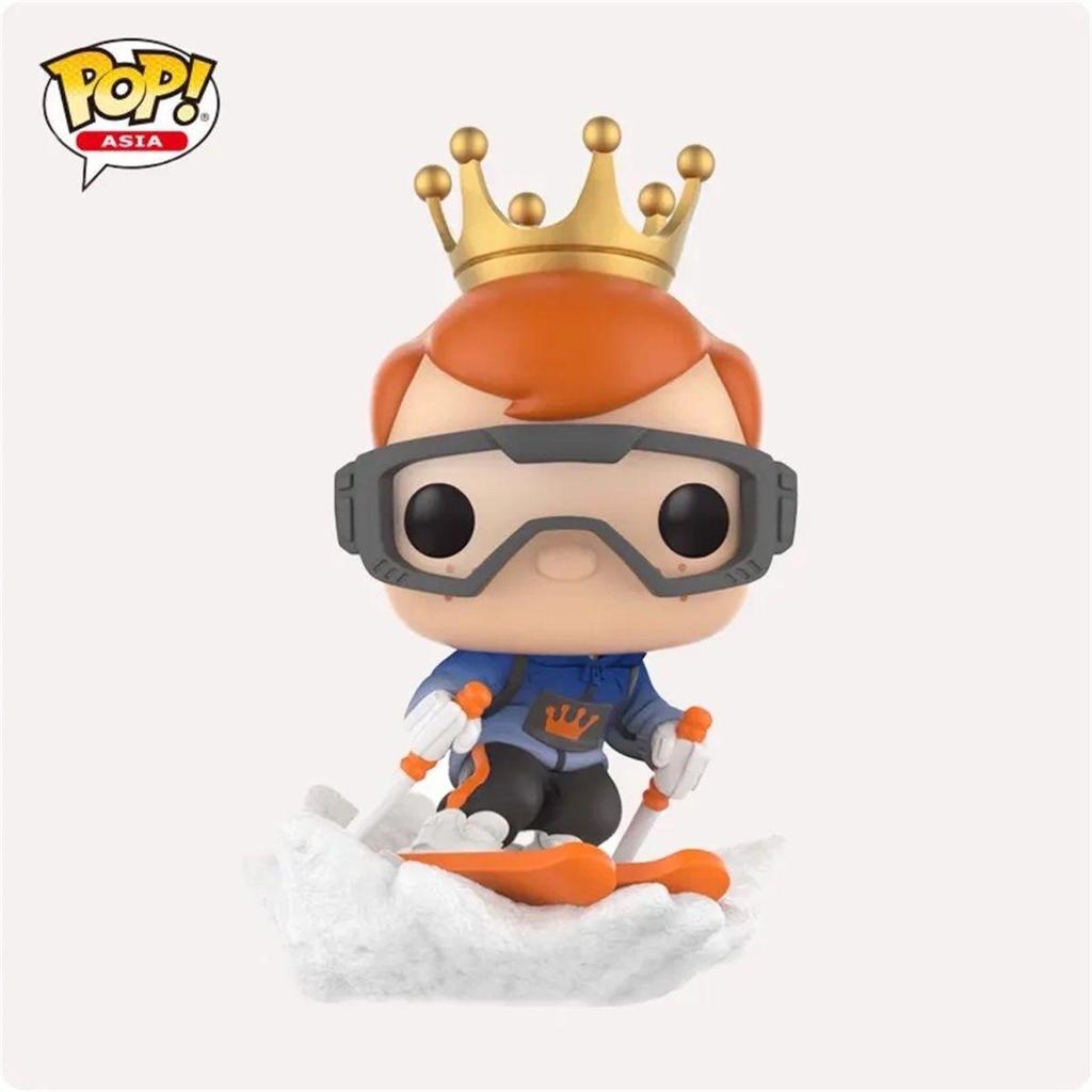 Funko POP Freddy Freddy Ski Theme Mascot Figure, ลําโพงภาพแบรนด์, ตุ๊กตาเล่นอินเทรนด์, ตกแต่งเดสก์ท็