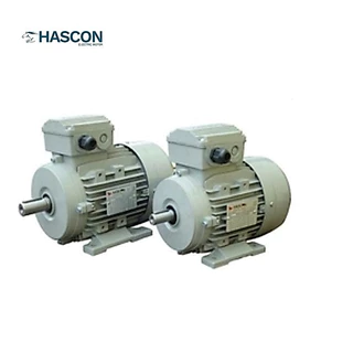 มอเตอร์HASCON 2.2kW 4P B3 M 100L 380V มอเตอร์ 3แรงม้า 1440 รอบ แบบขาตั้ง ไฟ 3สาย 380V เพลา 28 มิล