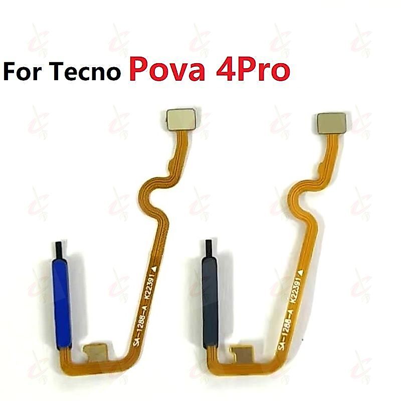 สแกนนิ้ว แพรสแกนนิ้ว ( Finger ) ปุ่มเปิดปิด สําหรับ Tecno Pova 4 Pro LG8n