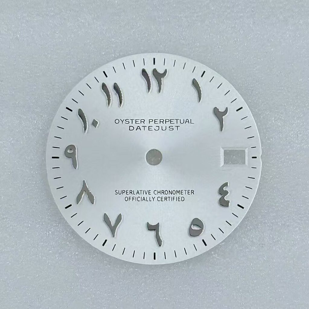[Dial Accessories 5] Middle East Azi Diary Modified Dial NH35 Movement Adapt to Subtitle 28.5mm Sun 