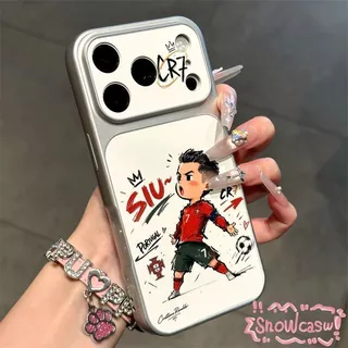เมสซี่ โรนัลโด้ เนย์มาร์ ฟุตบอลโลก เคสมือถือ สำหรับ iPhone 14 13 17 Pro Max 11 16 Plus 17 Air 15 Pro 12 Worldcup2026case