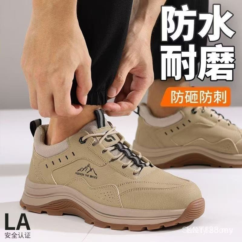 2026 ผู้ชายทํางานความปลอดภัยรองเท้าสวมใส่เหล็ก-Toed รองเท้า L9XB LCCD HAJN OB6T