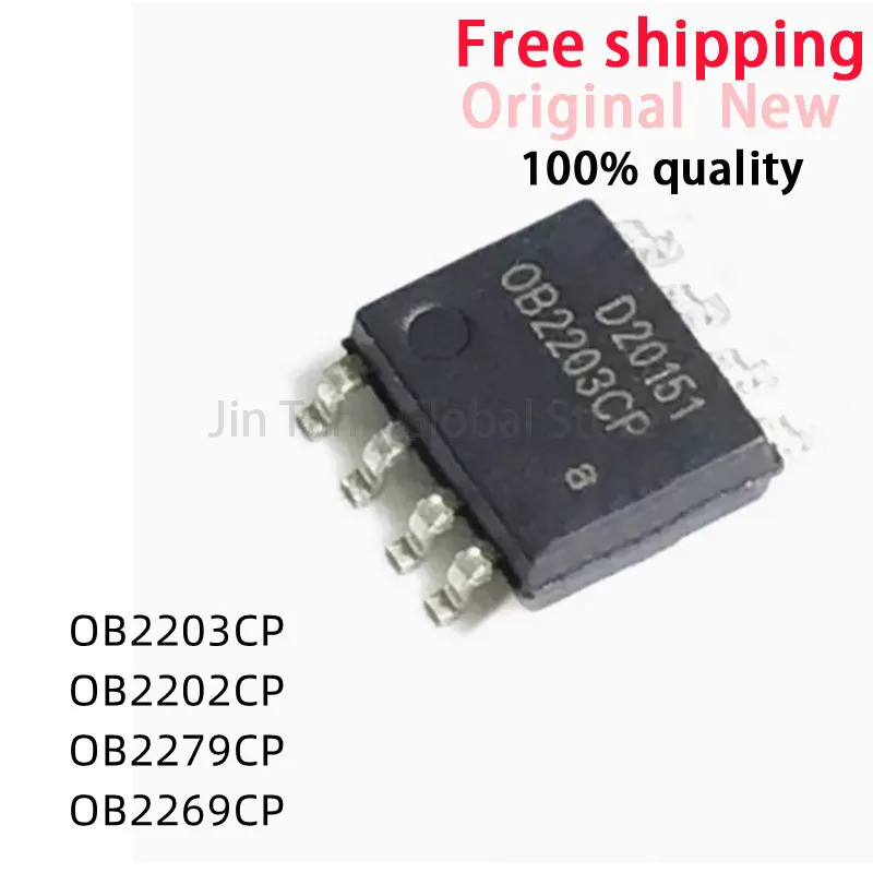 5 ชิ้น OB2203CP OB2203 OB2202CP OB2202 OB2279CP OB2279 OB2269CP OB2269 SOP-8 ชิป IC สต็อกขายส่ง