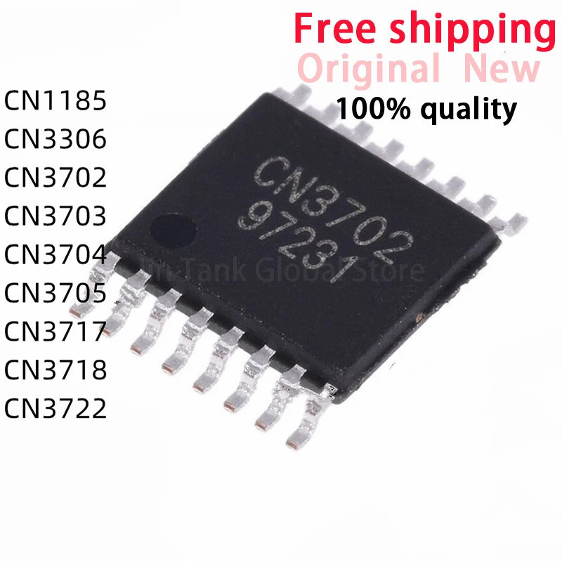 5PCS CN3702 CN3703 CN3704 CN3705 CN3717 CN3718 CN3722 CN1185 CN3306 sop-16 ชิปเซ็ต IC