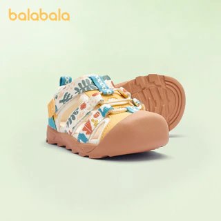 Balabala รองเท้าแตะกีฬาเด็ก ใส่ได้ทั้งเด็กผู้ชายและผู้หญิง แห้งไว กันลื่น น้ำหนักเบา ระบายอากาศ ใส่สบาย เหมาะสำหรับกลางแจ้งและชายหาด รุ่นฮิตขายดี 2026