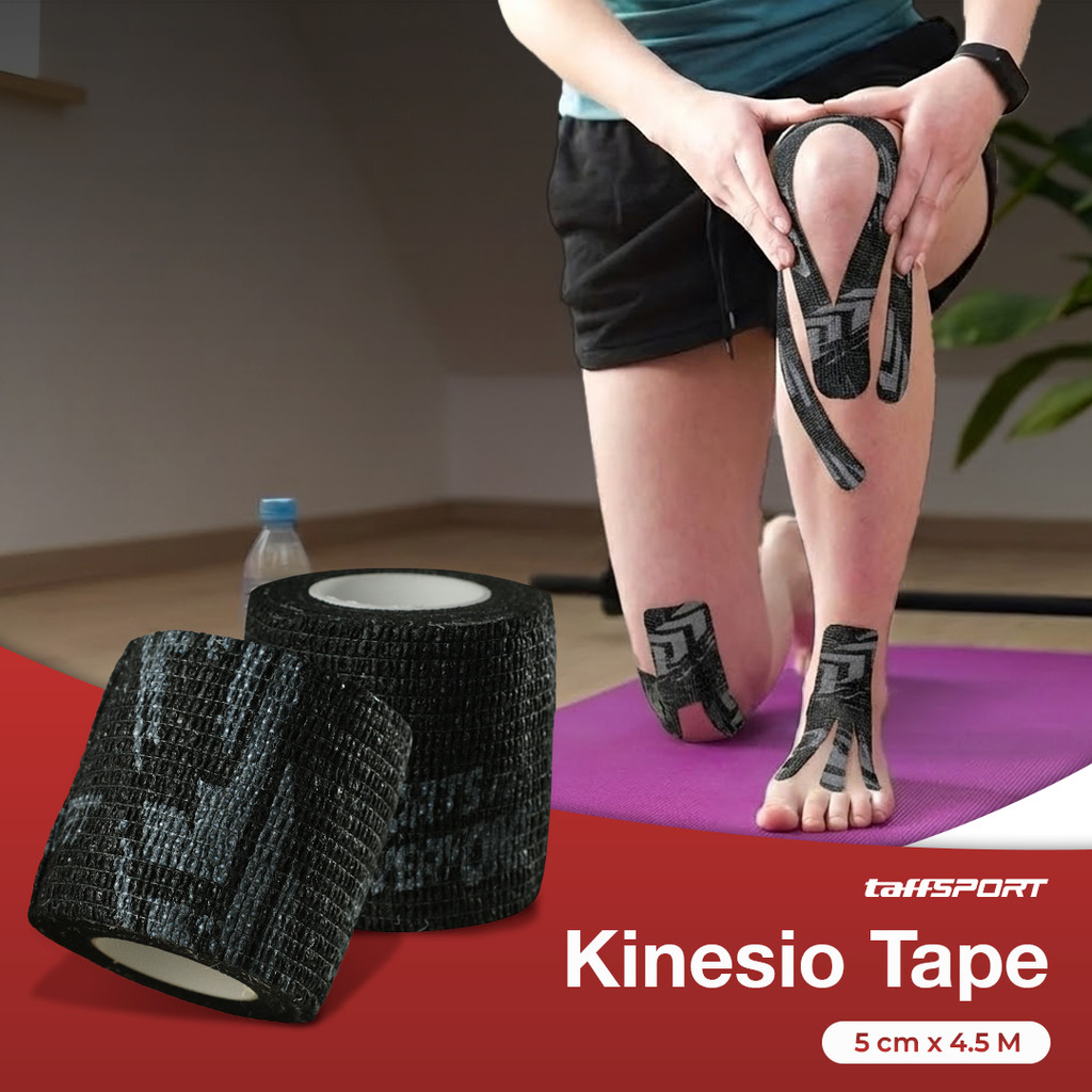 TaffSPORT Sport Cohesive Bandage Elastic Self Adhesive Bandage 5cmx4.5M - C103
