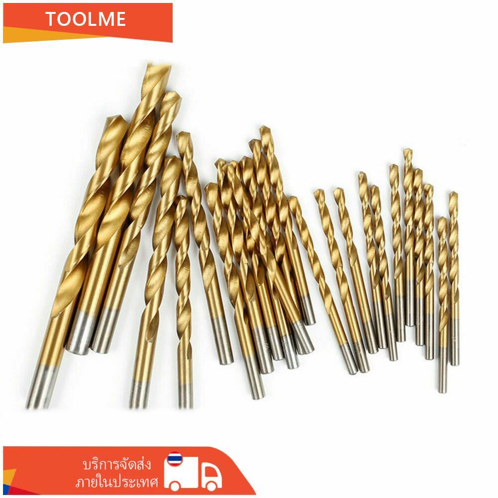 ชุดเครื่องมือ SIUKE 99 ชิ้น ดอกสว่าน ชุด 1/16 -3/8 เหล็กความเร็วสูงไทเทเนียมหลายเครื่องมือโลหะ