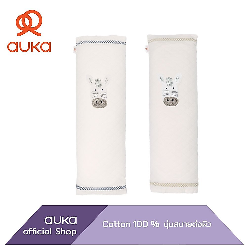 Auka หมอนข้างสำหรับเด็กแรกเกิด 6  เดือน Collection Auka Sleepy Forest, Size 14 *18 * 3 inc.