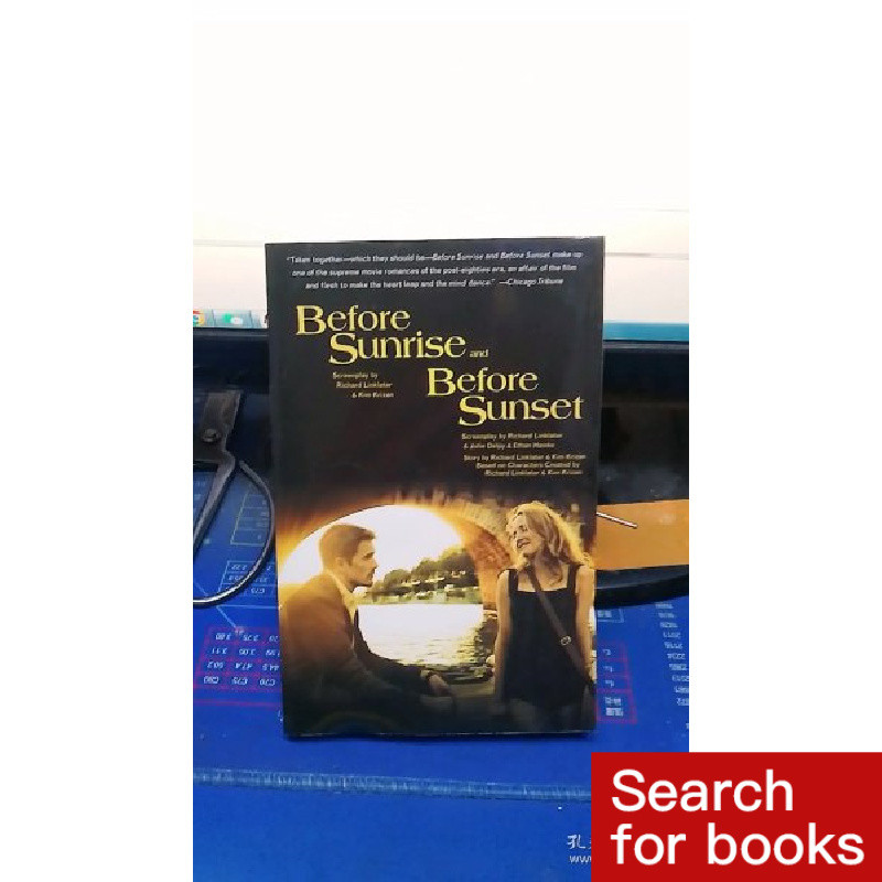 209 หนังสือภาษาอังกฤษ Before Sunrise & Before Sunset:Two Screenplays มือสอง
