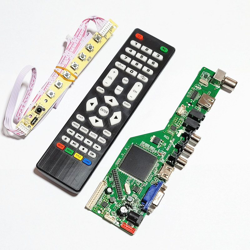 เมนบอร์ดทีวีใหม่เอี่ยม RR52C.03A รองรับ DVB-T2 DVB-T