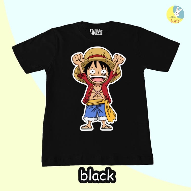 KATUN One P1ece OP03 เสื้อยืดเด็กผ้าฝ้าย 30s แขนสั้น UNISEX ส่งออกทันทีนําเข้าอายุ 1 - 12 ปีเด็กหญิง