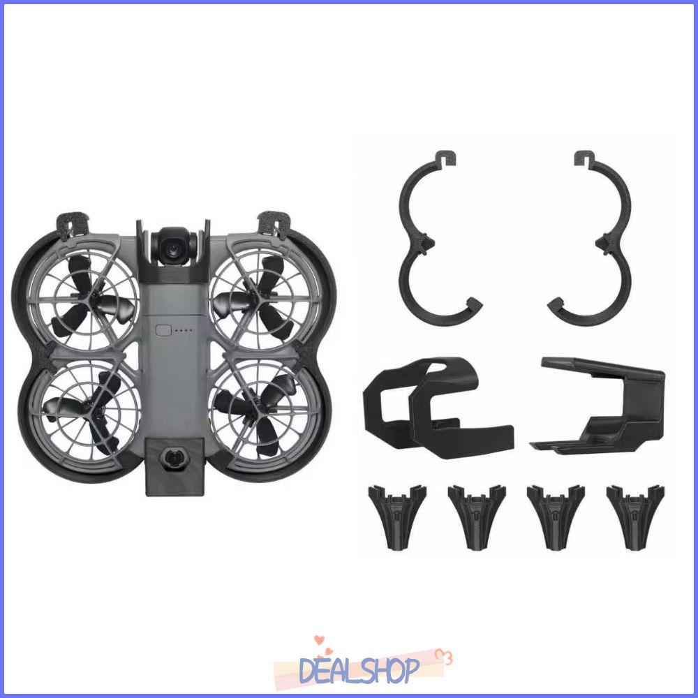 OKDEALS Anti-Collision Protector,น้ําหนักเบาป้องกันDroneใบพัด,Quick Release Anti-drop Anti-Collision