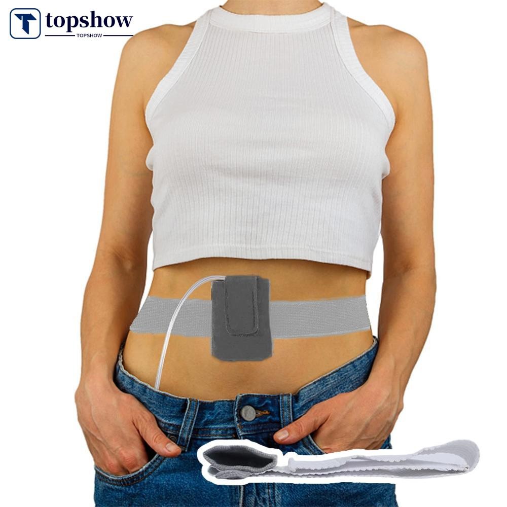 TOPSHOW อินซูลินปั๊มเอวกระเป๋าแขนกระเป๋ายืดหยุ่นสะดวกSelf-กาวอินซูลินปั๊มแขนกระเป๋าทุกวันHealth Care