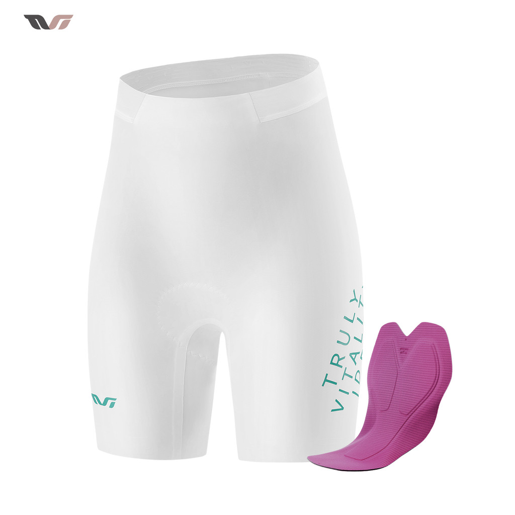 ร็อคโบรส์ ทีวี กางเกงขาสั้นขี่จักรยานผู้หญิงฤดูร้อนระบายอากาศความหนาแน่นสูงฟองน้ําไม่มีรอยต่อตัดกางเกงสบายขี่จักรยานชุดชั้นในช็อกดูดซับกีฬากางเ