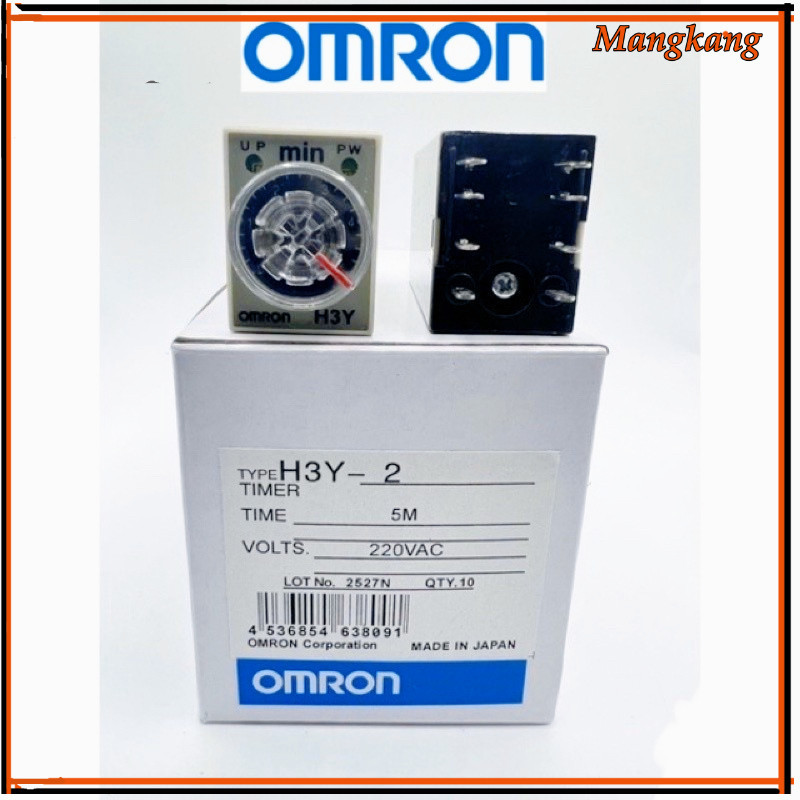 ส่งในวัน Timer H3Y2 H3Y4 h3y-4 h3y-2  (รวมซ็อกเก็ต ขา) 12vdc 24vdc 220vac 5s 10s 30s 5m 10m 30m 60m 