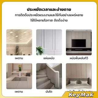 KeyMak 100 ชิ้น/แพ็ค คลิปล็อคไม้ระแนง เฟอร์นิเจอร์หัวเข็มขัด หัวเข็มขัด Wall Panel Buckle