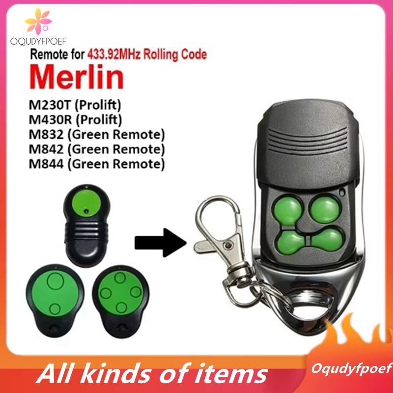 Rolling รหัสโรงรถประตูรีโมทคอนโทรล 433.92MHz สําหรับ M832 M842 M844 230T 430R ที่เปิดประตู