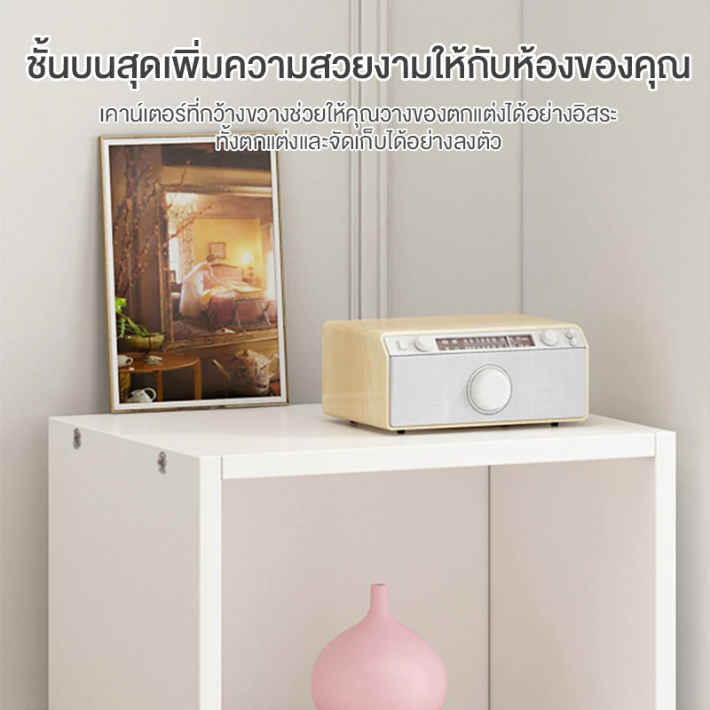 ชั้นวางหนังสือ 3 ชั้น สไตล์มินิมอล thumbnail 8