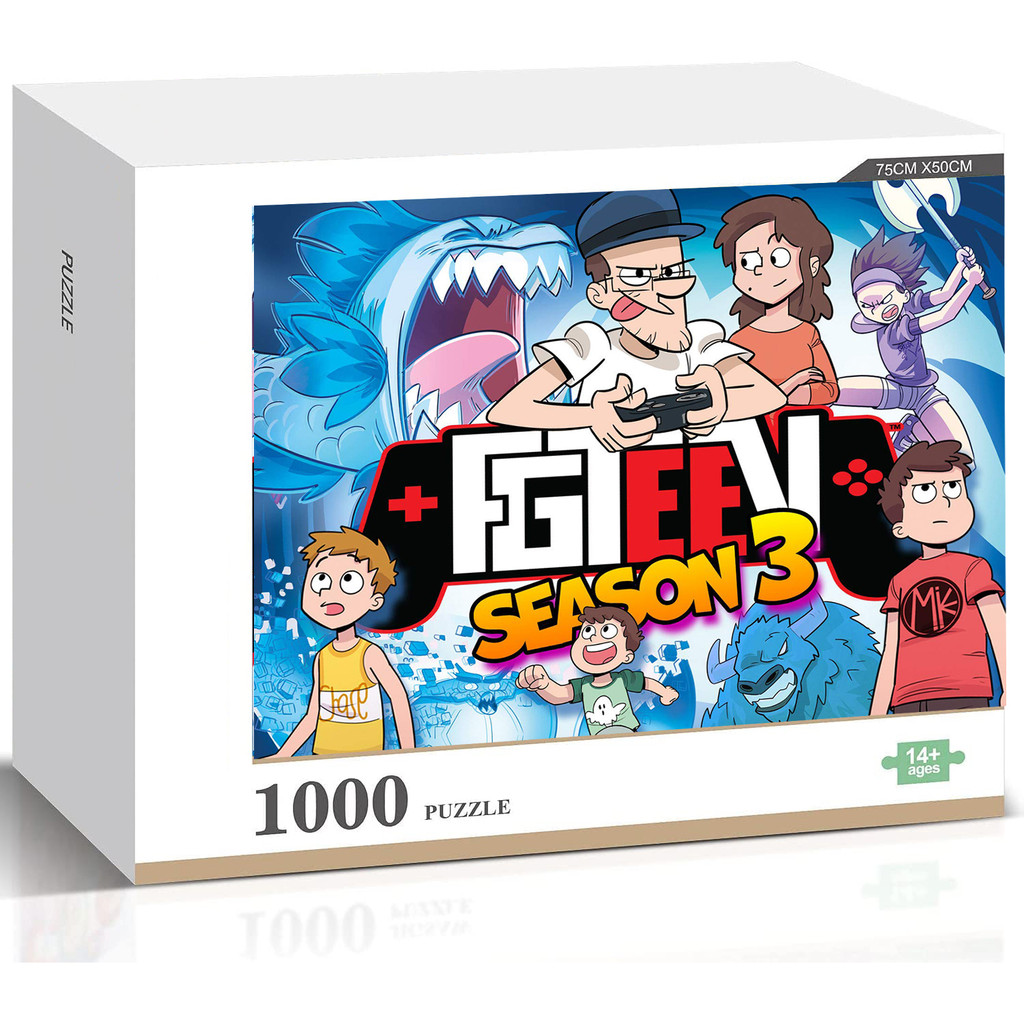 FGTeeV จิ๊กซอว์ขายดี ของเล่นเพื่อความบันเทิงเพื่อการศึกษา ของขวัญ