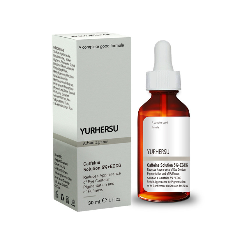 YURHERSU Caffeine Eye Lifting Firming Fine Lines Moisturizing Eye Serum