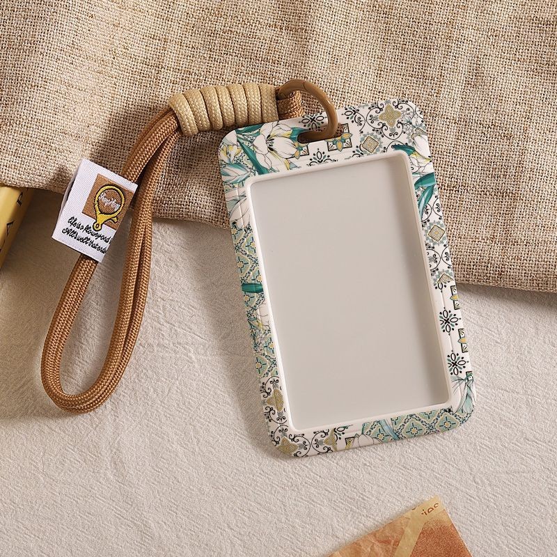 Starbucks Commemorative Edition ที่ใส่บัตรอาหารระดับพรีเมียม Campus Card Case Retro Niche Car Card Holder bh829cde829 - รูปที่ 7