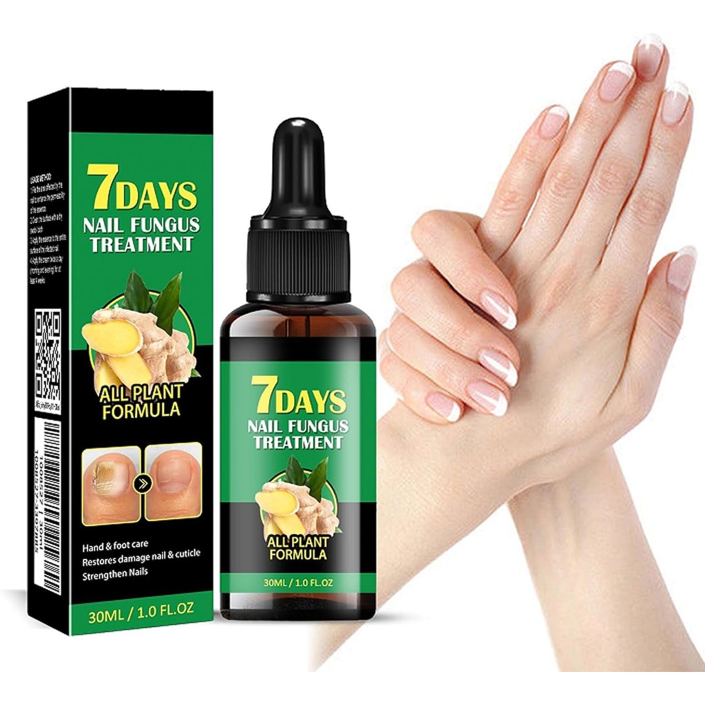 Ginger Nail Growth Serum, 7 days Nail Treatment,Ginger Nail Growth Serum,Nail Strengthener For Damag