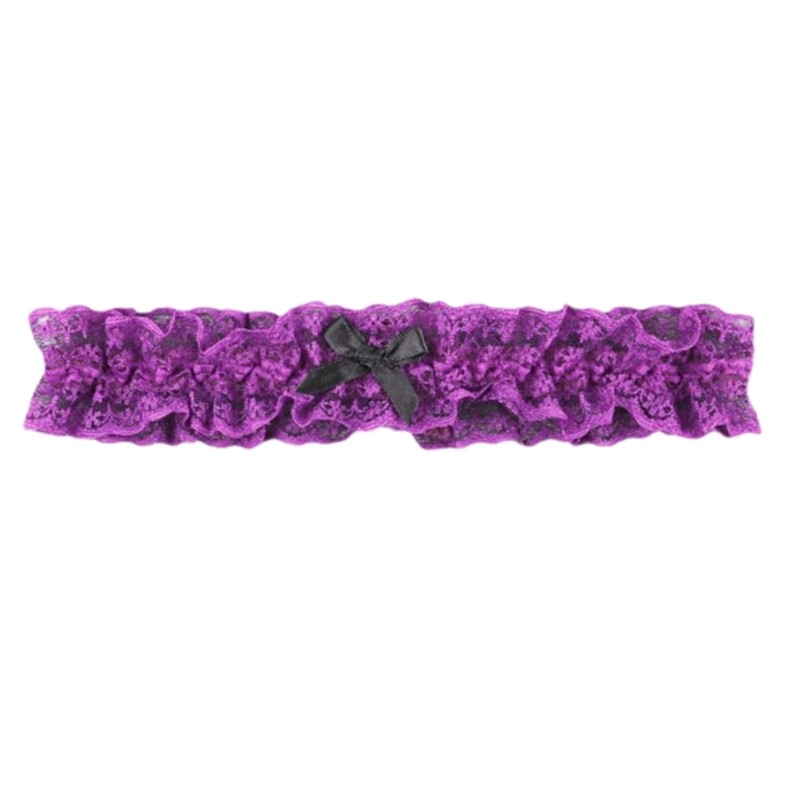 Bbd ลูกไม้ขา Garters Bows Rose ต้นขา Harness สําหรับ Stylish Party ชุดและคอสเพลย์