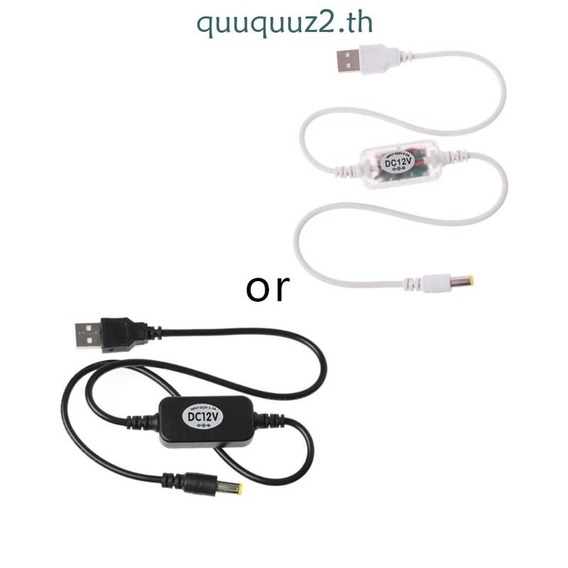 Quu เกมส่วนประกอบ USB สําหรับ DC USB Power Boost Line สําหรับ DC 5V สําหรับ DC 12v Step U