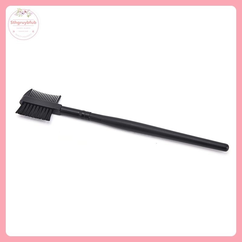 STHB Girls 2 in 1 Eyebrow Eyelash Dual-Comb Extension Brush เครื่องสําอางแต่งหน้า Tool1z VN