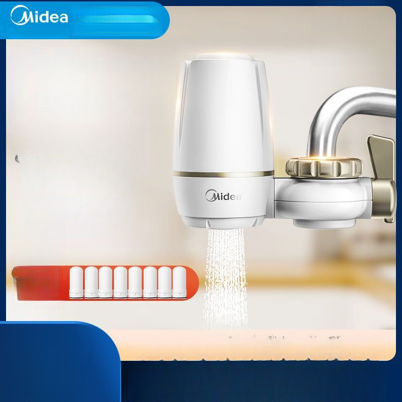ตัวกรองน้ำก๊อก Midea เครื่องกรองน้ำในครัวเรือน ไม่ใช้ดื่มโดยตรง กรองล่วงหน้า เครื่องกรองแบบอัลตราฟิล