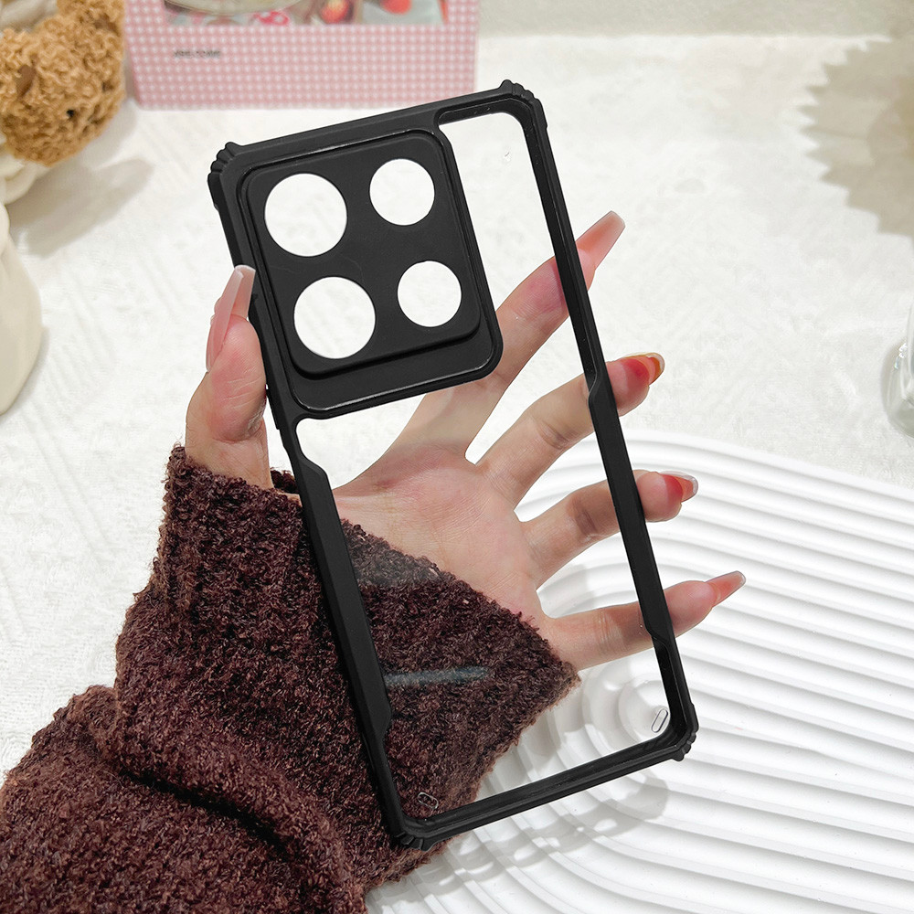 Case for Samsung A07 A17 A16 A56 A05 A55 A36 A26 A15 A16 A35 A54 5G เคสโทรศัพท์มือถืออะคริลิคต่อต้านฤดูใบไม้ร่วงสี่มุม