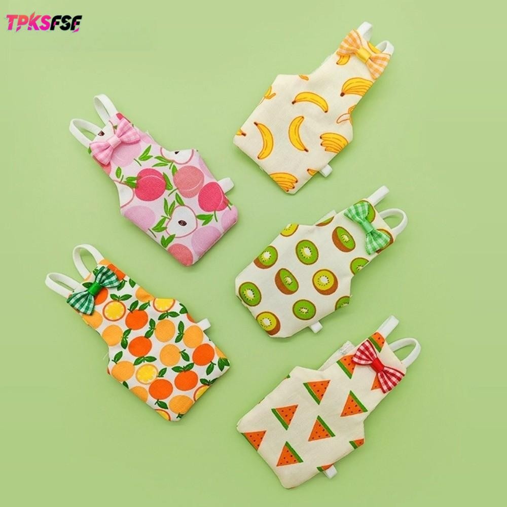ทีพีเคเอฟ ผ้าอ้อมนกแก้ว, หูกระต่ายผลไม้ที่มีสีสันนกแก้วชุดเที่ยวบิน,ล้างทําความสะอาดได้รักษานกสะอาดระบายอากาศสัตว์เลี้ยงนกผ้ากันเปื้อนสวมใส่เด