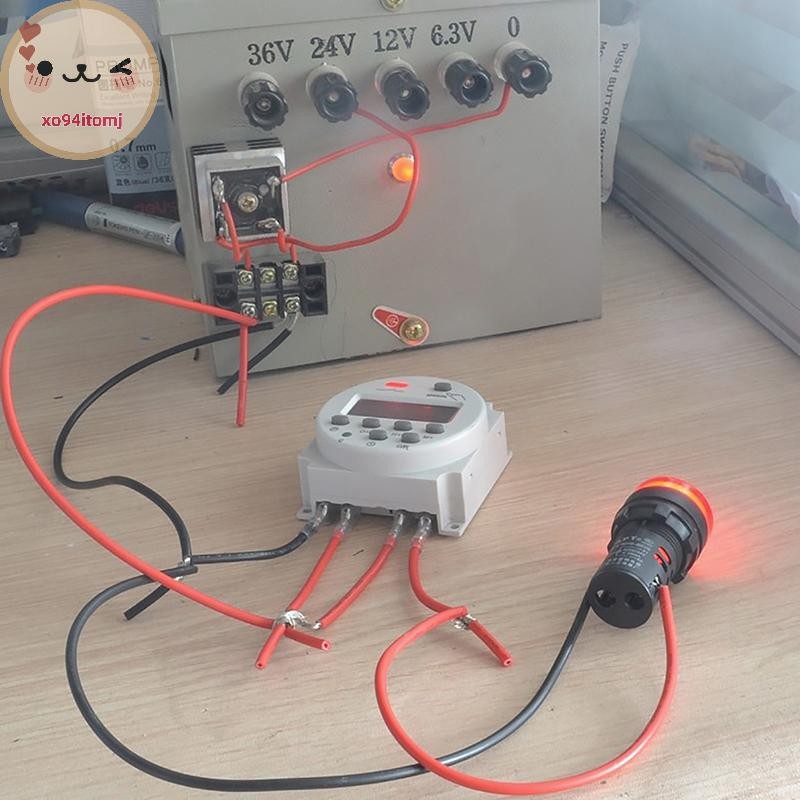 XOTOMJ 1 PC 12V 24V 110V 220V CN101A ดิจิตอล LCD Power Timer โปรแกรมสวิทช์รีเลย์ CN101 จับเวลาสวิทช์ TH