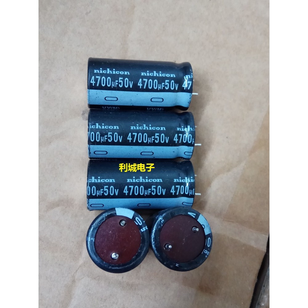 ต้นฉบับนําเข้าเครื่องถอดชิ้นส่วน Electrolytic Capacitor 50V4700UF Nike Kang Black King Kong Volume: 